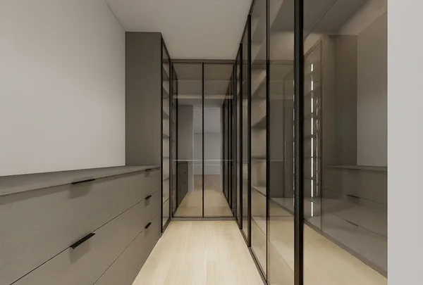 Curved wall panels modern kitchen Toronto