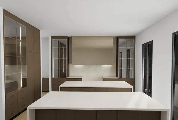 Custom kitchen cabinetry warm neutrals Whitby