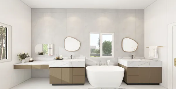 Modern home interior custom millwork Whitby