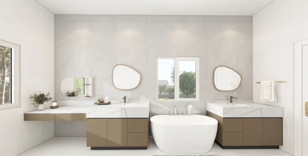 Modern home interior custom millwork Whitby