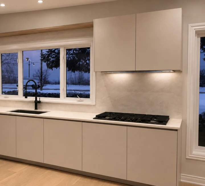 Modern European View - Sophisticated Kitchen in Hamilton - Kitchen project in Hamilton, Ontario by B3 Interiors