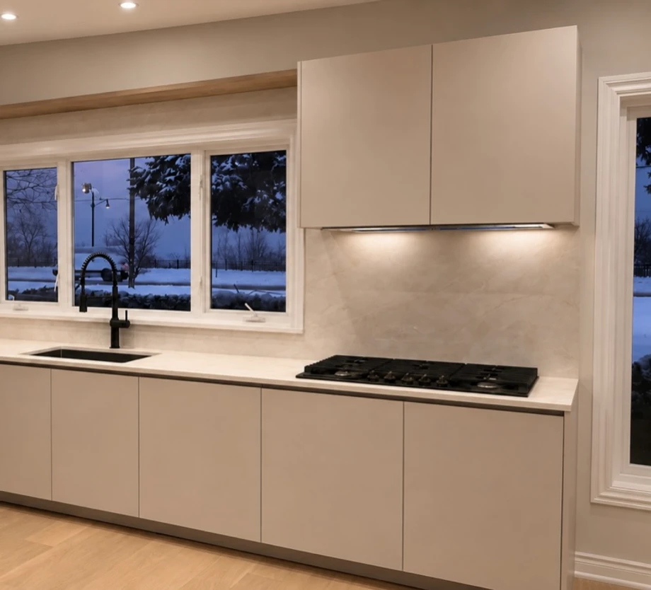 Modern European View - Sophisticated Kitchen in Hamilton