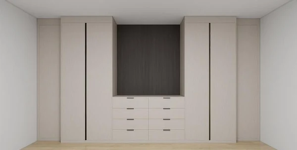 Bedroom built-in closet TV unit Richmond Hill modern design