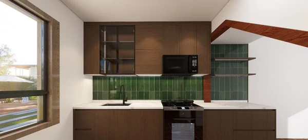 Retro Revival - 70s Modern Heritage Kitchen in Toronto - Custom Kitchen project in Toronto, Ontario by B3 Interiors